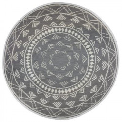Tapis d'extérieur rond 150 cm Atmosphera