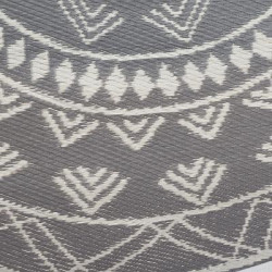 Tapis d'extérieur rond 150 cm Atmosphera