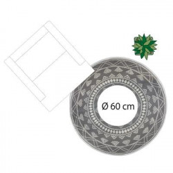 Tapis d'extérieur rond 150 cm Atmosphera