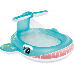 Piscinette Fontaine "Baleine Magique" Intex