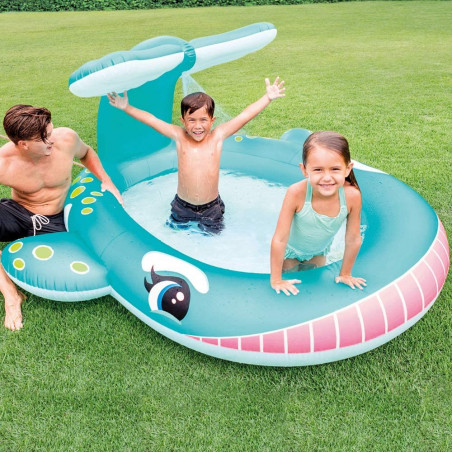 Piscinette Fontaine "Baleine Magique" Intex