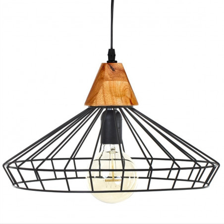 Suspension fil en métal "Ben" 38 x 22,5 cm Atmosphera