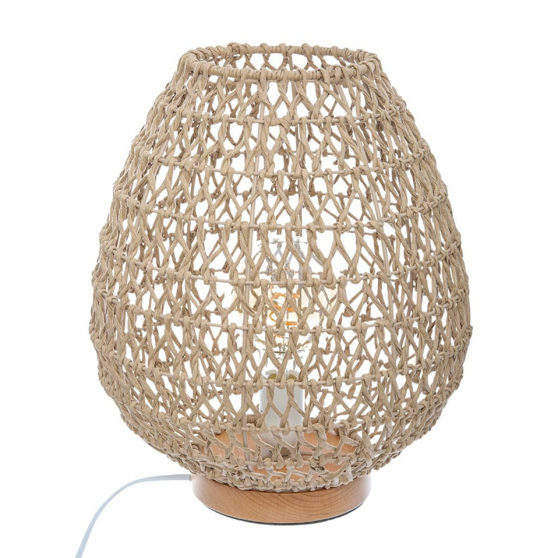 Lampe "Etel", métal & papier Hauteur 36 cm d'Atmosphera