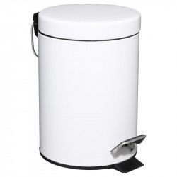 Poubelle métal à Pédale 3 litres Atmosphéra