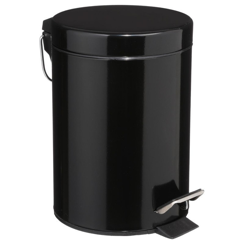Poubelle métal à Pédale 3 litres Atmosphéra