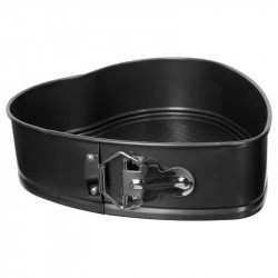 Moule coeur démontable 24 cm - Fond amovible Secret de Gourmet