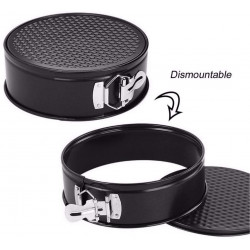 Lot de 3 moules démontables - Fond amovible Secret de Gourmet