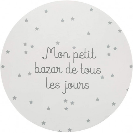 Table de rangement Kumi pour chambre d'enfant Atmosphera Blanc