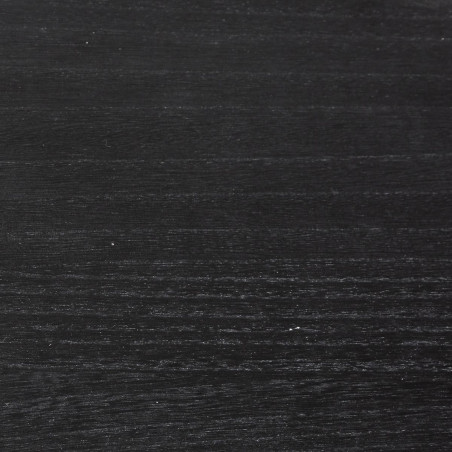 Étagère en bois noir "Gota" 75 x 100 cm Atmosphera