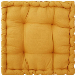 Coussin de sol "Otto"  Ocre 40 x 40 x 8 cm Atmosphéra