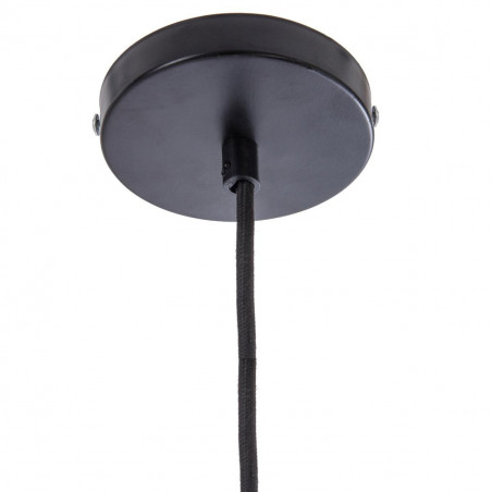 Suspension filaire "Vilas" en métal noir Atmosphera