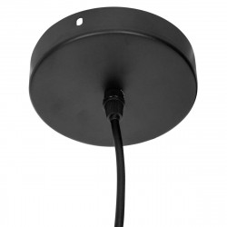 Suspension "Flower" noir et dorée en métal Atmosphera