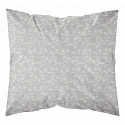 Parure de couette 140 x 200 "Miaou" 100% Coton / 57 Fils/cm2