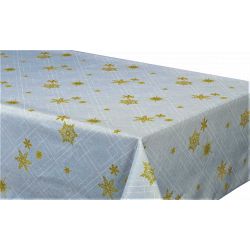 Nappe anti tache rectangulaire "Reveillon" 145 x 240 cm (6 à 10 couverts)