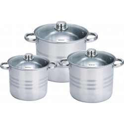Lot de faitout "Traiteur" Acier inoxydable Royalty Line