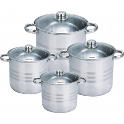 Lot de faitout "Traiteur" Acier inoxydable Royalty Line