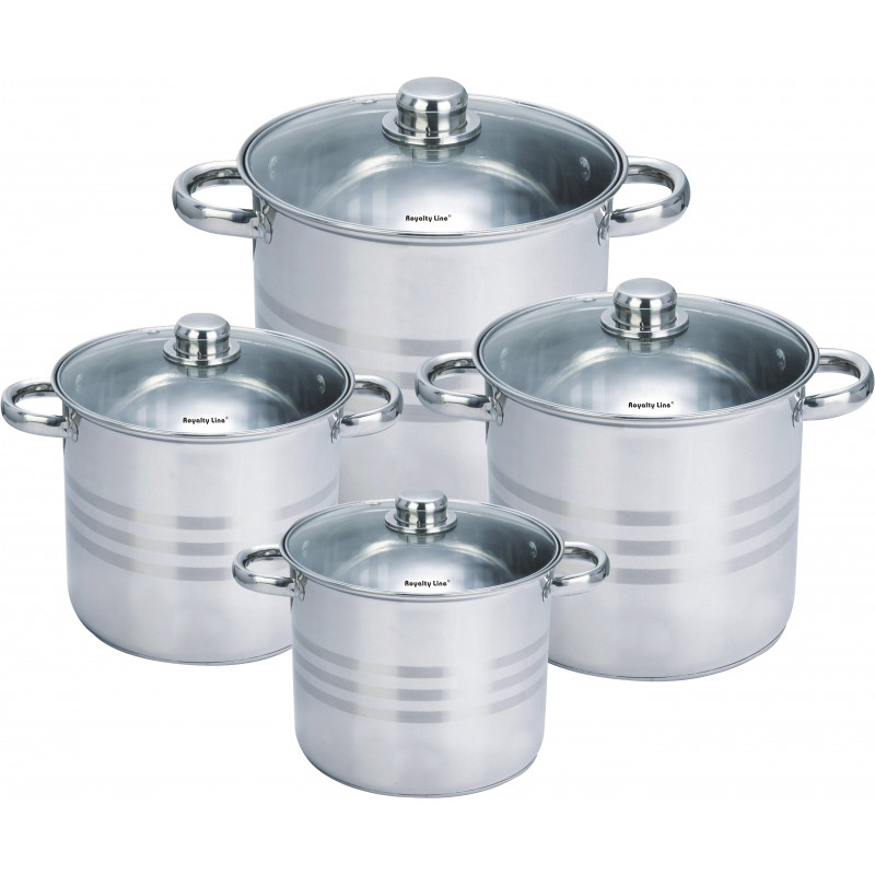 Lot de faitout "Traiteur" Acier inoxydable Royalty Line
