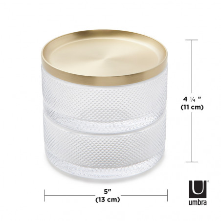 Boite à bijoux "Tesora " Umbra
