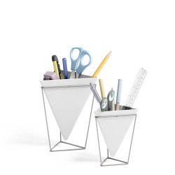 Lot de 2 Jardinières de Bureau & Pots Géométriques "Trigg" Umbra