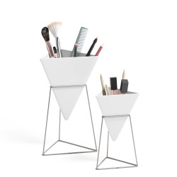 Lot de 2 Jardinières de Bureau & Pots Géométriques "Trigg" Umbra