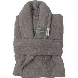 Peignoir col châle Eponge coton 380 gr/m² "Naïa" Vent du sud
