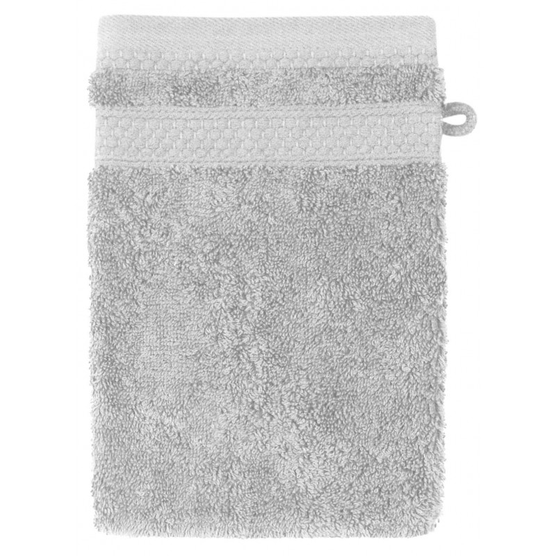 Gant de toilette Naîa 15 x 21 cm / 550 gr/m² Vent du sud Perle