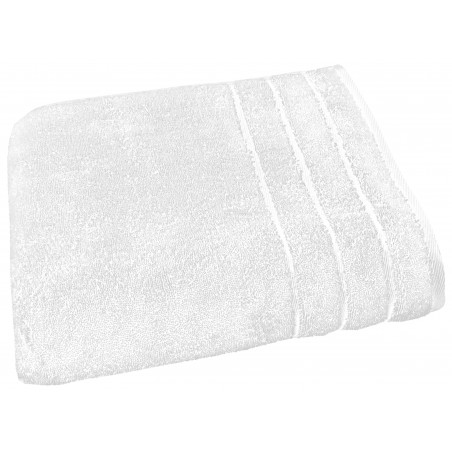 Drap de douche 70 x 130 cm Callisto 100% Coton peigné Longues Fibres. 660 gr/m² Vent du sud Ivoire