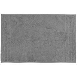 Tapis de bain coton longues fibres Callisto 50 x 80 cm / 1000 gr/cm² Vent du sud Cendre