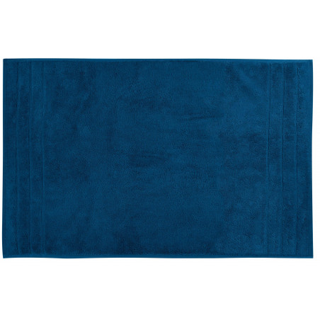 Tapis de bain coton longues fibres Callisto 50 x 80 cm / 1000 gr/cm² Vent du sud Cobalt