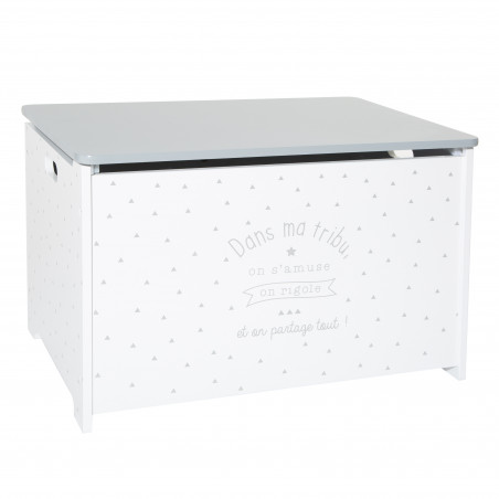 Coffre à jouets en bois Atmosphera