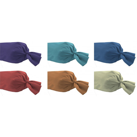 Taie de traversin Orange 45 x 185 cm / 100% Coton / 57 fils/cm²