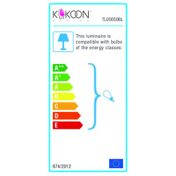 Lampe déco de table ou de chevet "Costes" Kokoon