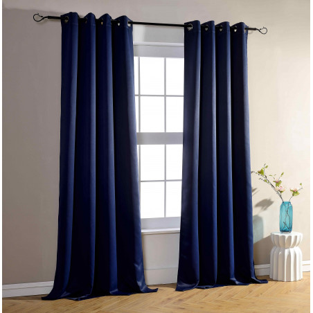 Rideau occultant 140 x 260 cm par 1/2/3/4/6/8/10 ou 12 prix dégréssif