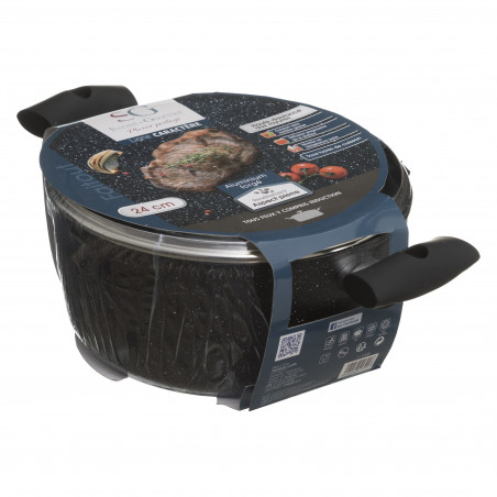 Faitout en Alu forgé "Caractère" Secret de gourmet 24 cm
