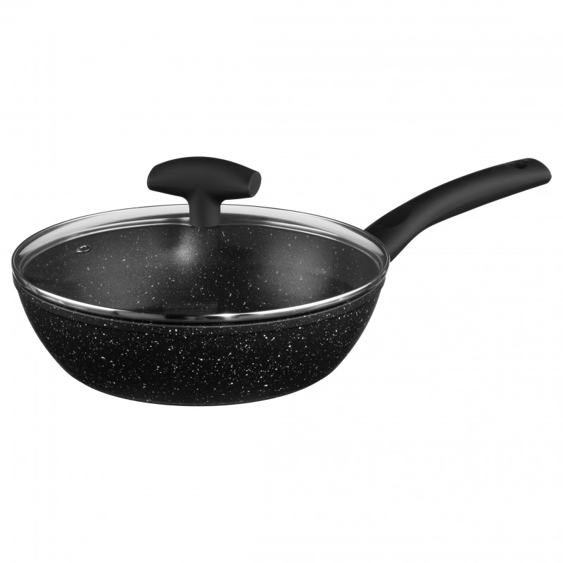 Sauteuses Alu forgé "Caractère" Secret de Gourmet 24 cm
