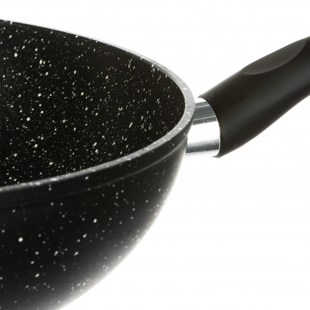 Wok Alu forgé "Caractère" 28 cm Secret de Gourmet