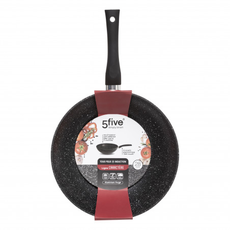 Wok Alu forgé "Caractère" 28 cm Secret de Gourmet