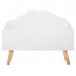 Coffre à jouets en bois "Nuage" Atmosphera