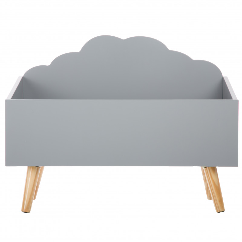 Coffre à jouets en bois "Nuage" Atmosphera