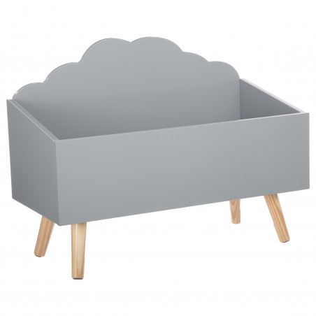 Coffre à jouets en bois "Nuage" Atmosphera