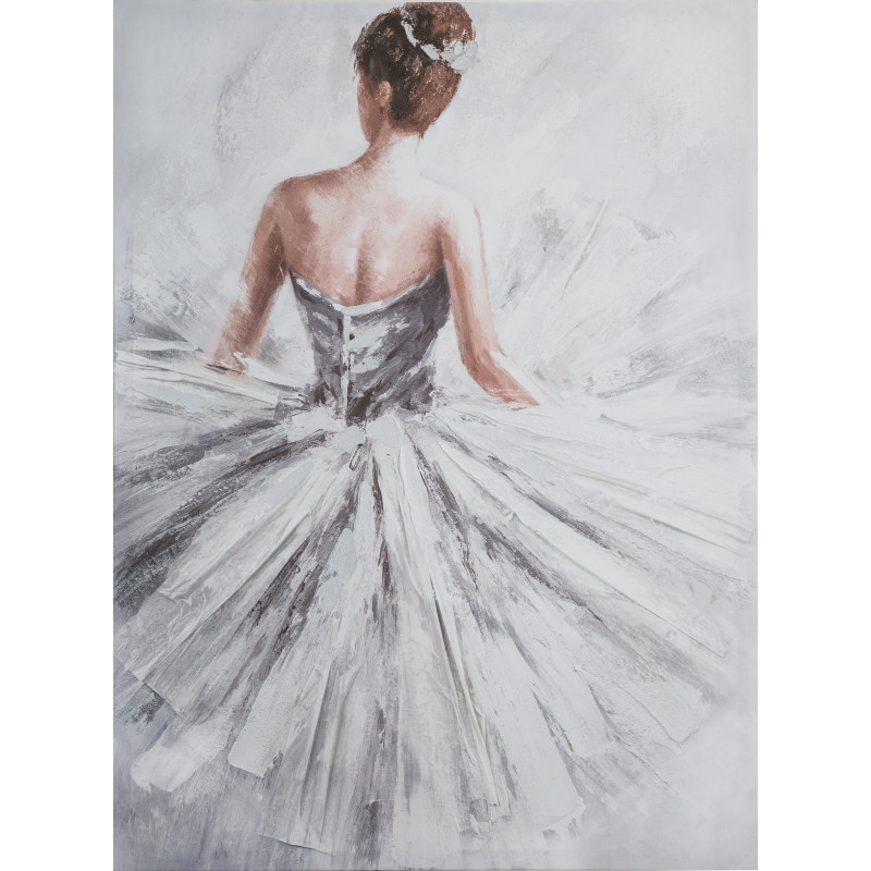Toile peinte Danseuse 58 x 78 cm Atmosphera