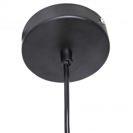 Suspension "Sam" noir métal Diamètre 30 cm d'Atmosphera