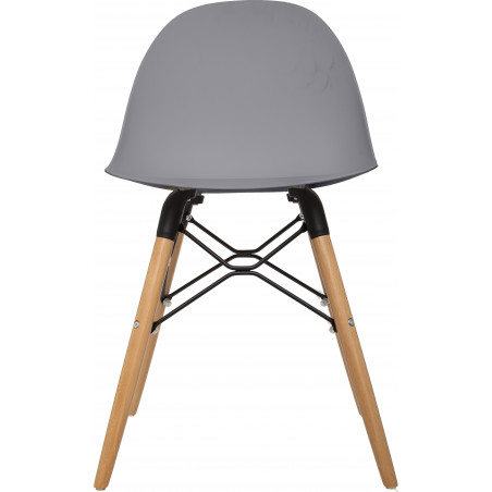Chaise "Ezra" style scandinave pieds en hêtre Atmosphera