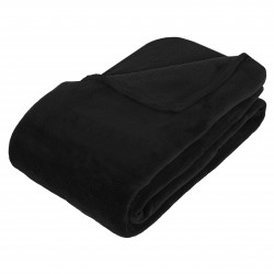 Couverture microfibre 180 x 230 cm Atmosphera