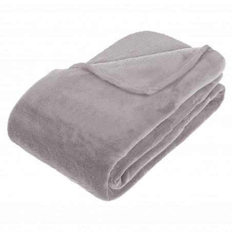 Couverture microfibre 180 x 230 cm Atmosphera
