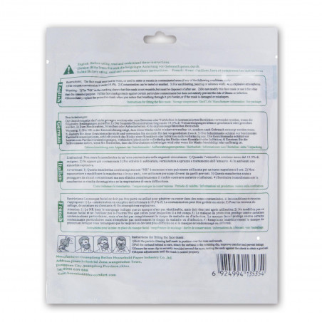 Masque En Tissu Réglable Et Réutilisable