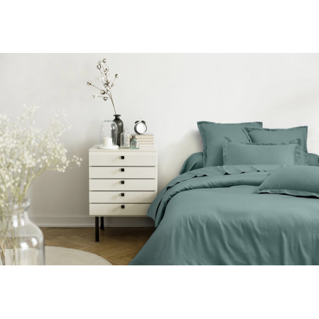 Housse de couette 100% "Satin de coton Peigné" / 80 fils /cm²