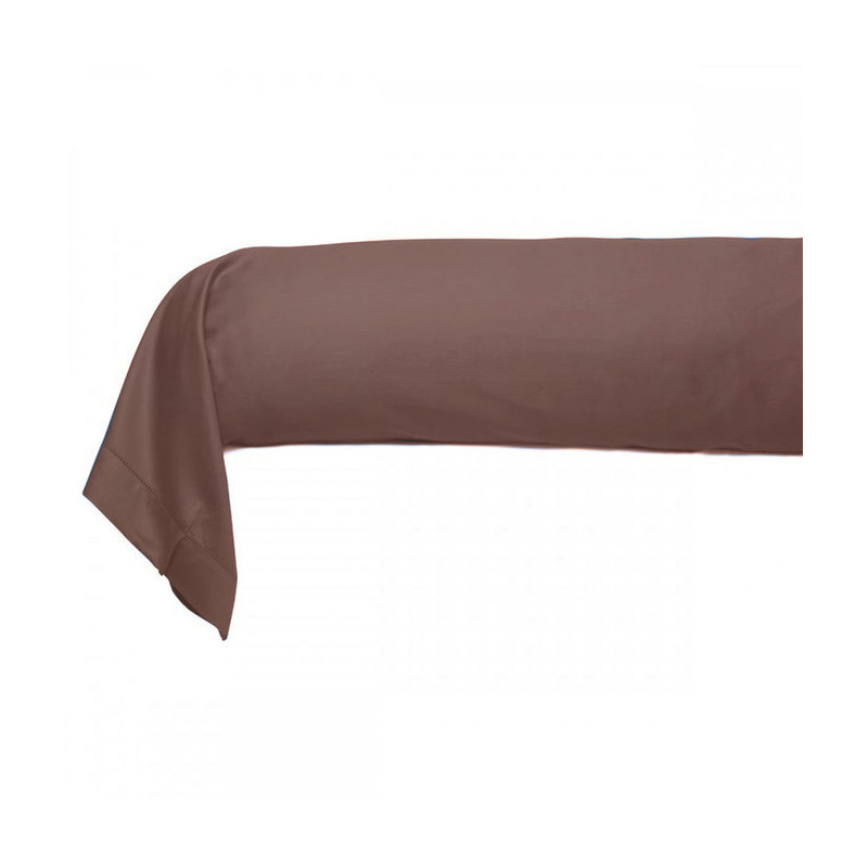 Taie de traversin 100% "Satin de coton Peigné" / 80 fils /cm²
