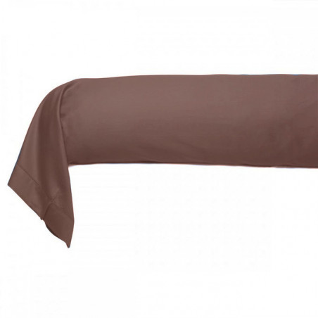 Taie de traversin 100% "Satin de coton Peigné" / 80 fils /cm²