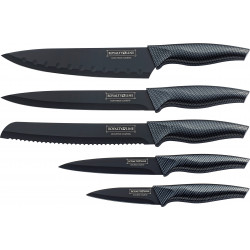 Ensemble couteaux 5 pièces + économe  céramique Royalty Line